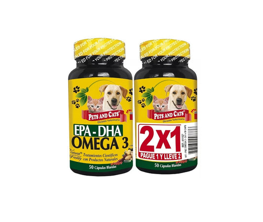 Omega 3 Paquete 2x1 50 Cápsulas