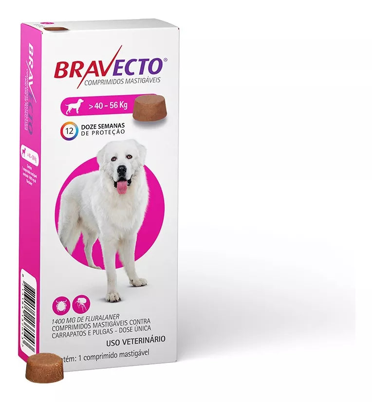 Bravecto Antipulgas 40 a 56kg