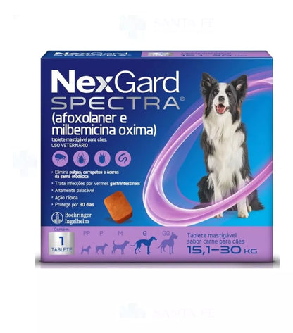 NexGard Spectra 15.1kg a 30kg